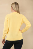 ROUND NECK CABLE KNIT JUMPER