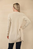 CABLE DESIGN EDGE TO EDGE LONG CARDIGAN