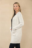 CABLE DESIGN EDGE TO EDGE LONG CARDIGAN