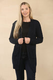 CABLE DESIGN EDGE TO EDGE LONG CARDIGAN