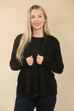 HALF MOON CARDIGAN